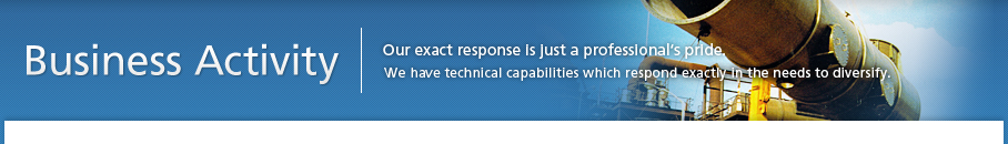 Business Activity | Our exact response is just a professional's pride. We have technical capabilities which respond exactly in the needs to diversify.